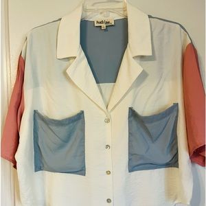 Peach Love California Women’s Camp Shirt